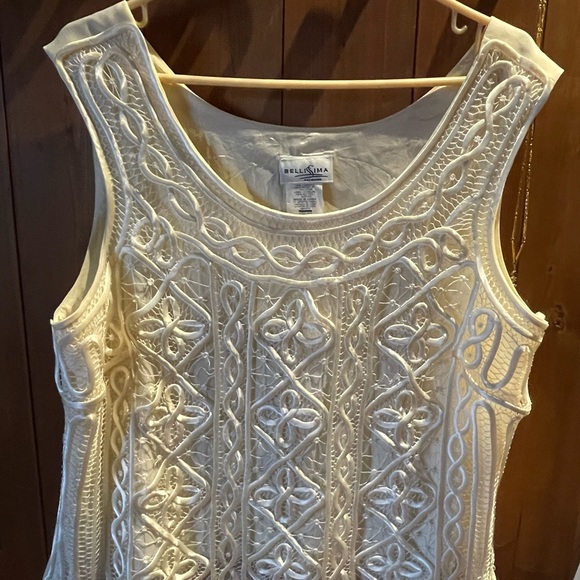 BelliSima Fashion three piece pantsuit. Size 18. Colour Ivory. - Picture 5 of 7